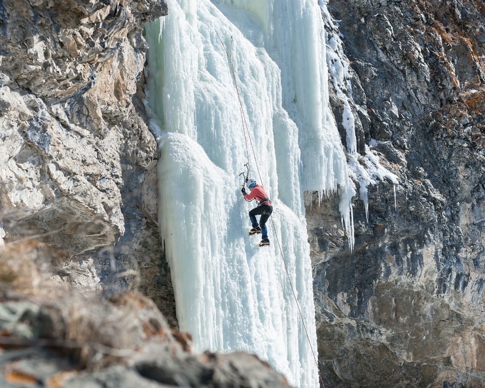 Ice climbing